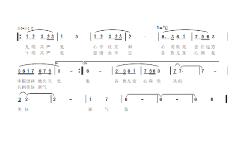 時代旋律與精神的旗幟，最新歌曲黨歌薈萃